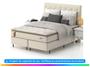 Imagem de Base Cama Box Queen Probel Bipartido 26x158x198cm