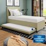 Imagem de Base Cama Box Solteirão com Cama Auxiliar material sintético - SkyBox