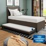 Imagem de Base Cama Box Solteirão com Cama Auxiliar material sintético - SkyBox