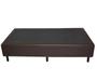 Imagem de Base Cama Box Solteiro Firme Suede Marrom - Fabrica De Tudo