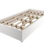 Imagem de Base Cama Box Solteiro Imperatriz Com Pés Branco Viero Branco