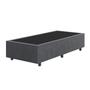 Imagem de Base Cama Box Solteiro Suede Bordado - SkyBox