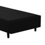 Imagem de Base Cama Box Solteiro Suede Preto - 78x188X39