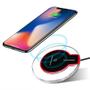 Imagem de Base Carregadora Wireless Fantasy QI Sem Fio de Mesa para Smartphone e Celular - Preto