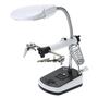 Imagem de Base Com Lupa de Aumento Bifocal Iluminada e Garras Auxiliares Para Uso em Geral - MG16090C XM60243