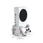 Imagem de Base compativel Xbox Series S Cooling Stand with Dual Cooling Fan e carregamento controle