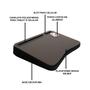 Imagem de Base Confort Para Notebook Com Slot Tablet Celular E Copo