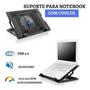 Imagem de Base Cooler com Suporte para Notebook até 17'' KP-9013 - Knup