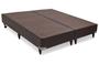 Imagem de Base de Cama Box Baixa Cori Rosolare Super King Size material sintético Marrom 1,93 MT (LARG) - 40160