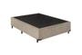 Imagem de Base De Cama Box Casal 138x188 Bege Suede