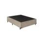 Imagem de Base de Cama Box Casal 138x188 Bege Suede