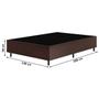 Imagem de Base de Cama Box Casal Fit 138x188 Cm Castor - Vian