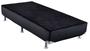Imagem de Base de Cama Box material sintético Preto Solteiro 88 cm (LARG) Baixa - 42845