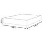 Imagem de Base de Cama Box Queen Zeus Linho Amêndoa 26771 - Vian