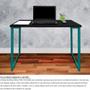 Imagem de Base de Mesa Nova York Para Tampos De Madeira Até 140cm X 60cm Verde