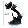 Imagem de Base de Montagem Universal com Ventosa para GoPro Hero (13 a 4) e Insta360/DJI