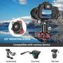 Imagem de Base de Nivelamento de Tripé CAVIX LP-64 com Nível de 3 Eixos para DSLR