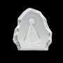 Base Em Vidro Nossa Senhora Aparecida 8cm 35225 - Jiaxi Imagem de Base Em Vidro Nossa Senhora Aparecida 8cm 35225