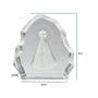 Base Em Vidro Nossa Senhora Aparecida 8cm 35225 - Jiaxi Imagem de Base Em Vidro Nossa Senhora Aparecida 8cm 35225