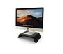 Base Ergonomico Para Imac Monitor Tela Pc Home Office Preto - Almak Imagem de Base Ergonomico Para Imac Monitor Tela Pc Home Office Preto