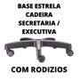 Imagem de Base Estrela Nylon Para Cadeira Secretária/Executiva