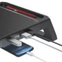 Imagem de Base Gamer Para Monitor C3Tech BM-100BK Com Gaveta e USB