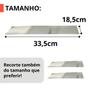 Imagem de Base Laminada Prata Rocambole 33,5X18,5Cm Com 10 Unidade