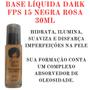 Imagem de Base Liquida Dark Negra Rosa Fps15 Pele Negra Maquiagem 30ml