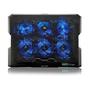Imagem de Base Notebook Ergonômica LED Azul AC282 17 6 Cooler