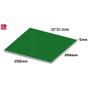 Imagem de Base para Blocos 32x32 Verde Placa para Blocos Base Plate - Jie Star