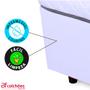 Imagem de Base Para Box Sommier Viuva 128x188x34cm Branco - BF Colchões