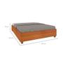 Imagem de Base para Cama Box Queen Mônaco (35x164x203 cm) Cinamomo