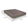 Imagem de Base para Cama Box Viúva Cori III Creme