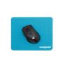 Imagem de Base para Mouse Antideslizante Mini Tecido e EVA Sintético 220x178mm Cor Azul Maxprint