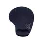 Imagem de Base Para Mouse Smart Com Apoio Em Gel Preto