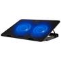 Imagem de Base para Notebook 15,6" Refrigerada com 2 Coolers, Led, Inclinação Ajustável em 5 níveis, USB