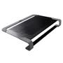 Imagem de Base para Notebook U2 PLUS V2 - ALUMINIO- 2 FANS - 80 MM - MNX-SWUK-20FNN-R1