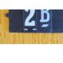 Imagem de Base Para Numeros Retangular Pvc Caiado 1  - Kit C/10