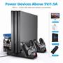 Imagem de Base para ps4 dobe tp4-19076 com cooler e carregador de controle