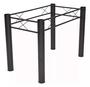Imagem de Base Perna Pe Mesa Tubular para Tampo 120x80