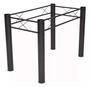 Imagem de Base Perna Pe Mesa Tubular para Tampo 120x80