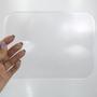 Imagem de Base Retangular Acrílica Transparente Grande 20x15 Para Artesanato Biscuit - 2 Unidades