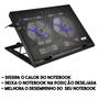 Imagem de Base Suporte 2 Coolers Para Notebook Shine Usb Led Letron - Leonora