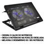Imagem de Base Suporte 2 Coolers Para Notebook Shine Usb Led Letron