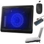 Imagem de Base Suporte com Cooler, HUB 4 e Mouse para Notebook Dell