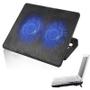 Imagem de Base Suporte Vertical Cooler Duplo Led para Notebook MSI