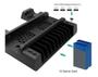 Imagem de Base Vertical Cooler 3 em 1 p/ PS4 - Dobe TP4-19076 (Preto)