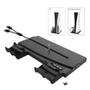 Imagem de Base Vertical Multifuncional Carregador com Indicador de Led e Suporte Compatível com Console Ps5