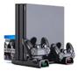 Imagem de Base Vertical Ps4, Ps4 Slim, Ps4 Pro 3 Coolers Pra Resfriar