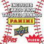 Imagem de Baseball Trading Collector Cards 100ct Jogadores Sortidos TCG